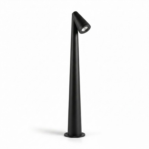 Zwarte tuinlamp - 8W, 80 cm, IP65 buiten, incl. lichtbron