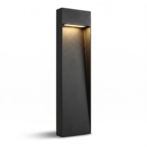Zwarte tuinlamp - 11W, 80 cm, IP65 buiten, incl. lichtbron