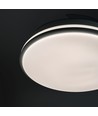 60W LED plafondlamp met ventilator - CCT, zwart, incl. afstandsbediening