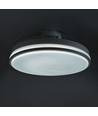 60W LED plafondlamp met ventilator - CCT, wit, incl. afstandsbediening