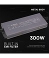300W / 24V DC voeding voor LED strips - 12.5A, IP67 waterdicht