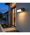 V-Tac 10W LED wandlamp - Zwart, IP65, Cree chip, 3000K, 6 jaar garantie