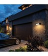 V-Tac 10W LED wandlamp - Zwart, IP65, Cree chip, 3000K, 6 jaar garantie