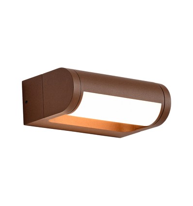 V-Tac 10W LED verstelbare wandlamp - IP65, Cortenkleurig, Cree chip, 3000K, 6 jaar garantie