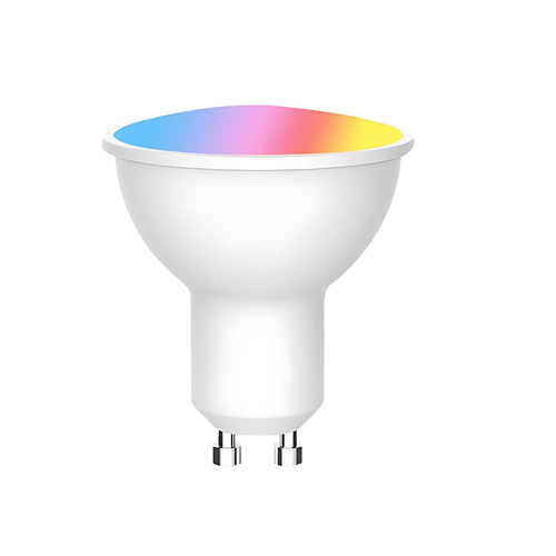 V-Tac 5W Smart Home LED-lamp - Tuya/Smart Life, werkt met Google Home, Alexa en smartphones, GU10 Spot