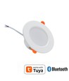 6 st. RGB+CCT Smart Home downlight - 5W LED, Bluetooth, afstandsbediening, werkt met Google Home en Alexa