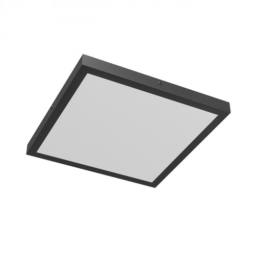 40W Plafondlamp, Instelbaar Watt en CCT - 3 lichtkleuren, 24/35/40W, 5 jaar garantie, Vierkant, Zwarte rand