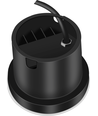 LEDlife grondspot - 9W, rond, roestvrij staal, 24V AC/DC