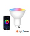 V-Tac 5W Smart Home LED-lamp - Tuya/Smart Life, werkt met Google Home, Alexa en smartphones, GU10 Spot