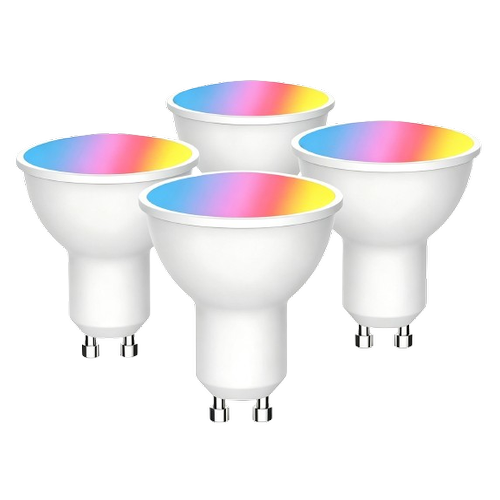 V-Tac 5W Smart Home LED-lamp - Tuya/Smart Life, werkt met Google Home, Alexa en smartphones, GU10 Spot