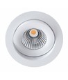 EVA 6 LED inbouwspot 6W Triac dimbaar - 3000K, Ra98, Wit
