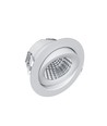 EVA 6 LED inbouwspot 6W Triac dimbaar - 3000K, Ra98, Wit
