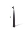 Oplaadbare LED tafellamp - Zwart, binnen/buiten, 3-staps dimbaar, IP44, 40 cm