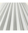 E27 hanglamp keramiek - Wit, 2m snoer, Ø27x23cm, IP20, zonder lichtbron