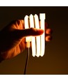 1m Badkamer LED strip waterdicht IP68 - 24V DC, 12W/m, COB LED