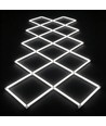 320W RA92 Hexagon LED 14 vlakken complete set - Incl. stroomaansluiting