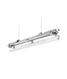 60cm Limea T8 LED-armatuur, doorvoerbedraad - Voor 1x 60cm LED-buis, IP65 waterdicht