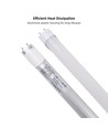120cm / 18,5W dimbare T8-PRO120 LED-buis - 1-10V dimbaar