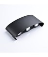 6W CURVE wandlamp - IP65, zwart, up/down, buiten, incl. lichtbron