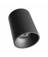 LED plafondspot, instelbaar wattage - Opbouw, 14W-27W, IP44, RA90, UGR19, 5 jaar garantie, zwart