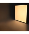 60x60 LED paneel 36W + Zigbee driver - Hoogte:28mm, UGR19, RA93, dimbaar via Zigbee, witte rand