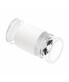 Plafondlamp voor AR111 GU10 - Wit, IP65 buiten, Ø12cm, 11,5cm hoog, aluminium, zonder lichtbron