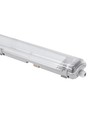 60cm Limea T8 LED-armatuur, doorgekoppeld - Voor 2x 60cm LED-buizen, IP65 waterdicht