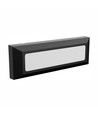 6W LED trapverlichting, CCT - 3 lichtkleuren, IP54, zwart, buitenwandlamp