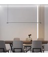86cm dimbare eettafellamp - Zwart, 11W LED, incl. draadophanging