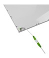 60x60 LED paneel 36W DALI dimbaar - Hoogte:10mm, 116lm/w, UGR19, RA92, witte rand