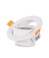 7W Ø10cm LED inbouwspot - Zaagmaat: Ø8 cm, Afmetingen: Ø10 cm, Ingebouwde driver