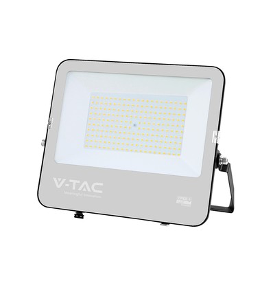 150W LED Breedstraler, Slimline - 135lm/W, CREE chip, IP65, zwarte behuizing, 6 jaar garantie
