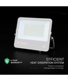 150W LED Breedstraler, Slimline - 135lm/W, CREE chip, IP65, zwarte behuizing, 6 jaar garantie