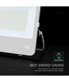 150W LED Breedstraler, Slimline - 135lm/W, CREE chip, IP65, zwarte behuizing, 6 jaar garantie