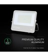 150W LED Breedstraler, Slimline - 135lm/W, CREE chip, IP65, zwarte behuizing, 6 jaar garantie