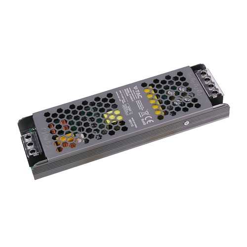 200W / 24V DC voeding voor LED strips - 8.25A, IP20, Slim design
