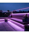 5m 9W/m Paars/roze Slim COB strip - 230V, IP67 waterdicht, 296 LED, inkortbaar per 10cm