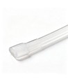 5m 9W/m Rode Slim COB strip - 230V, IP67 waterdicht, 296 LED, inkortbaar per 10cm