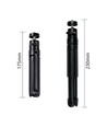 11-17cm Tripod statief voor licht en foto, verstelbaar
