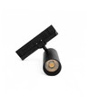 10-14W 3-fasen CCT Triac spanningsrailspot - RA93, instelbare CCT & Watt, zwart