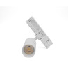 10-14W 3-fasen CCT Triac spanningsrailspot - RA93, instelbare CCT & Watt, wit