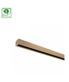 2m System Shift Wood Slim rail - Zwart, 2000mm