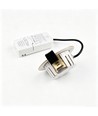 7W RA96 CCT + DimToWarm inbouwspot voor isolatie - dimbaar, Gat: Ø6,8 cm, Afm: Ø9,3 cm, goud