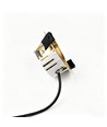 7W RA96 CCT + DimToWarm inbouwspot voor isolatie - dimbaar, Gat: Ø6,8 cm, Afm: Ø9,3 cm, goud