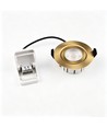 7W RA96 CCT + DimToWarm inbouwspot voor isolatie - dimbaar, Gat: Ø6,8 cm, Afm: Ø9,3 cm, goud