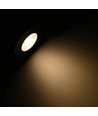 7W Ø8,3cm DimToWarm+CCT inbouwspot dimbaar RA96 - Gat: Ø6,8 cm, Geborsteld staal