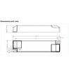 Lifud 30W / 550-700mA dimbare LED driver - 25-40V, Triac fasedimming, flikkervrij