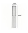 FYRON Bollard tuinlamp, Coffee - E27, 61 cm, IP54 buiten, bolderkar
