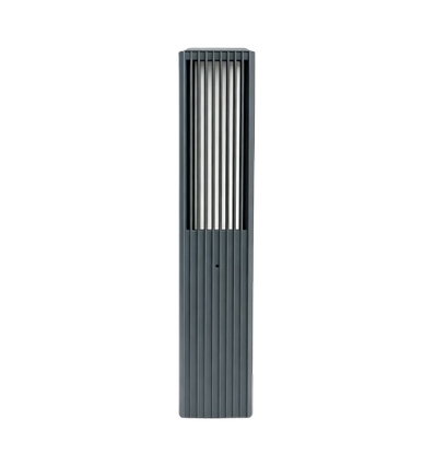 FYRON Bollard tuinlamp, Grijs - E27, 61 cm, IP54 buiten, bolder