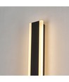 60cm wandlamp - Zwart, vierkant, up/down, verstelbaar, binnen/buiten, IP65, incl. lichtbron